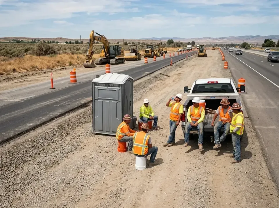 highway-road-construction-crew-007 — frequently asked questions, Porta Potty and Restroom Rentals in Cedar City, UT